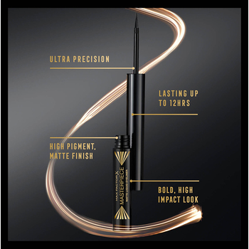 Masterpiece Matte Liquid Eyeliner - Vodeodolné tekuté očné linky 1,7 ml
